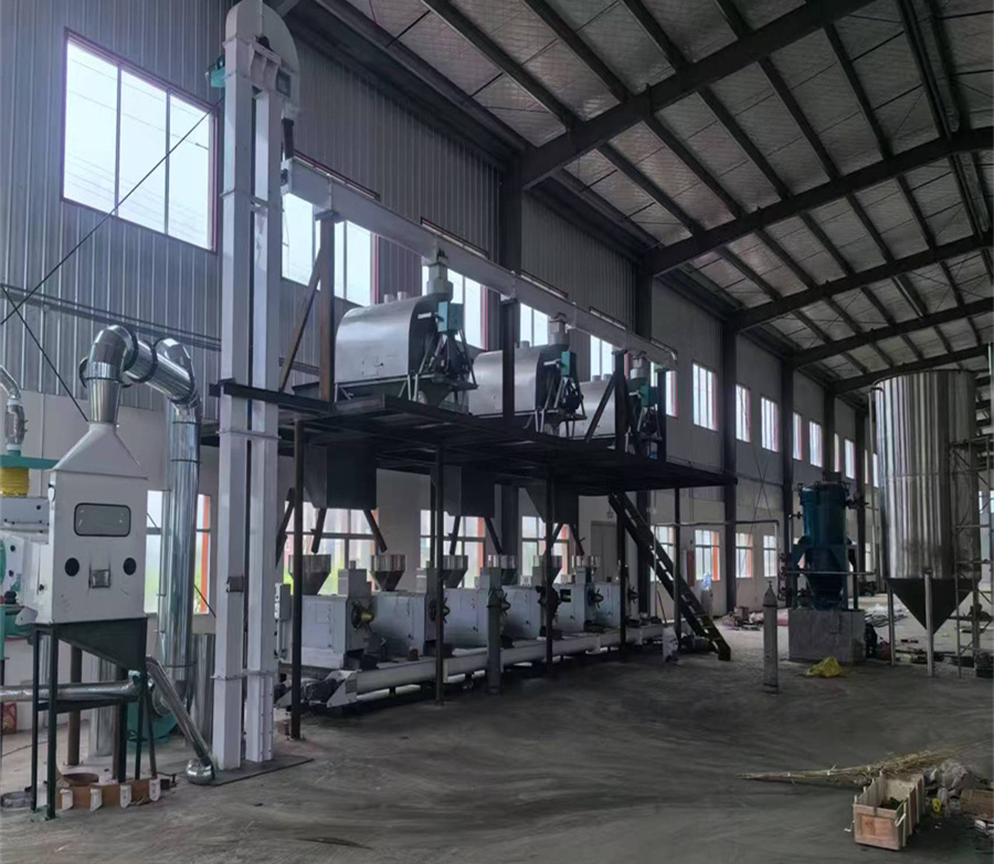 Olive fruit pretreatment machinery